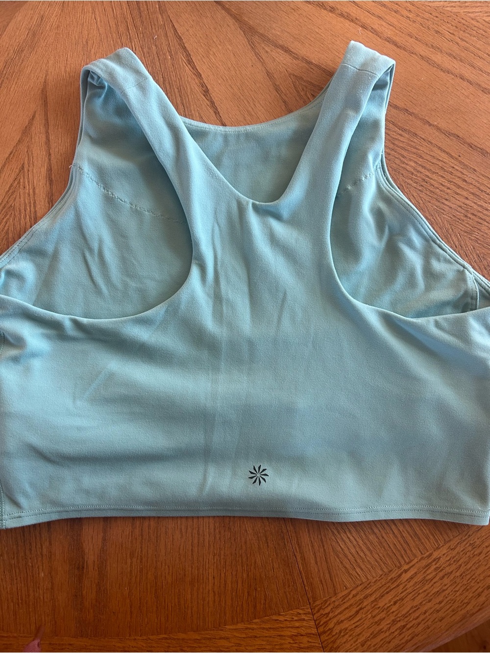 Athleta Light Teal Racerback Sports Bra